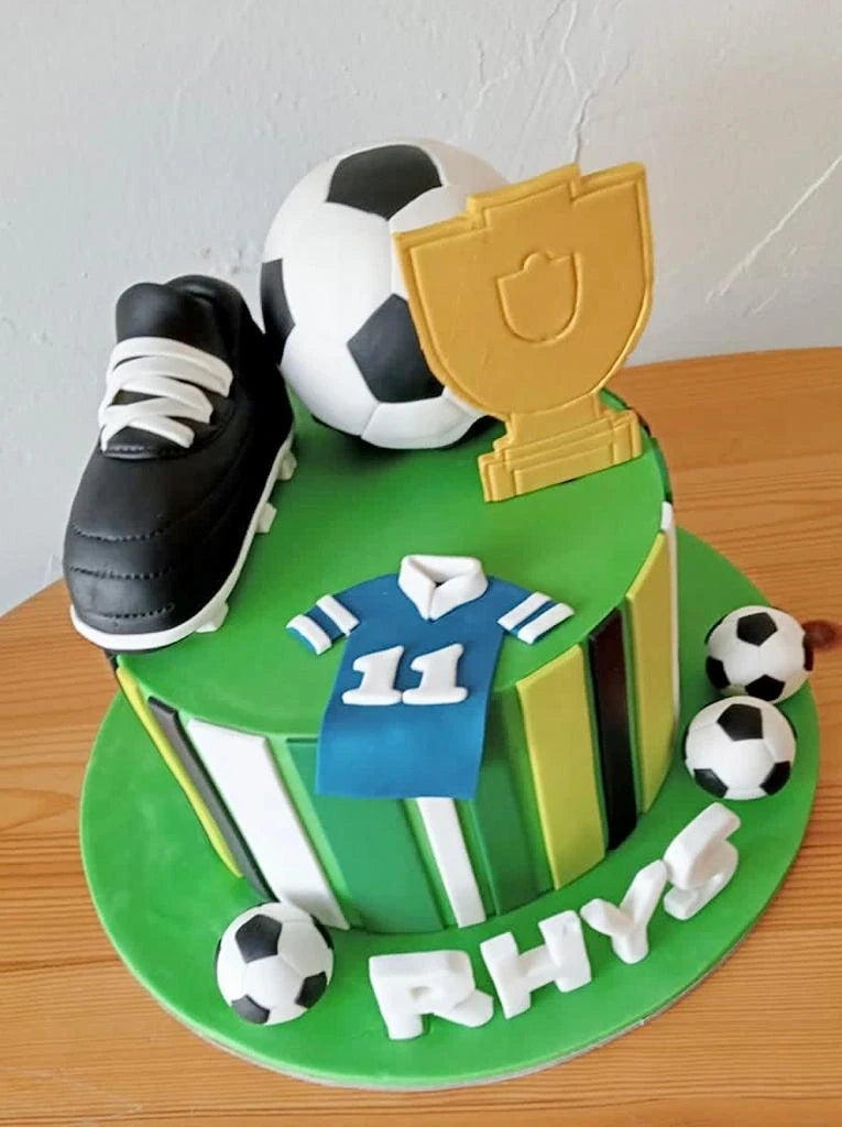 Football Cake in 3D